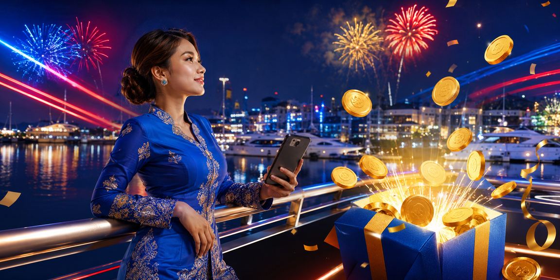 Suasana peminat sukan Malaysia menikmati hiburan di platform dalam talian