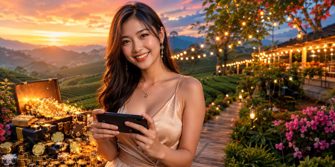 Pengguna Malaysia log masuk ke platform kasino mudah alih